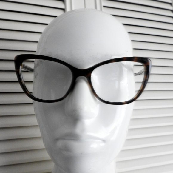 Women's Dolce &Gabbana Tortoise Shell Acrylic Prescription Eyeglasses Frame - Picture 6 of 7